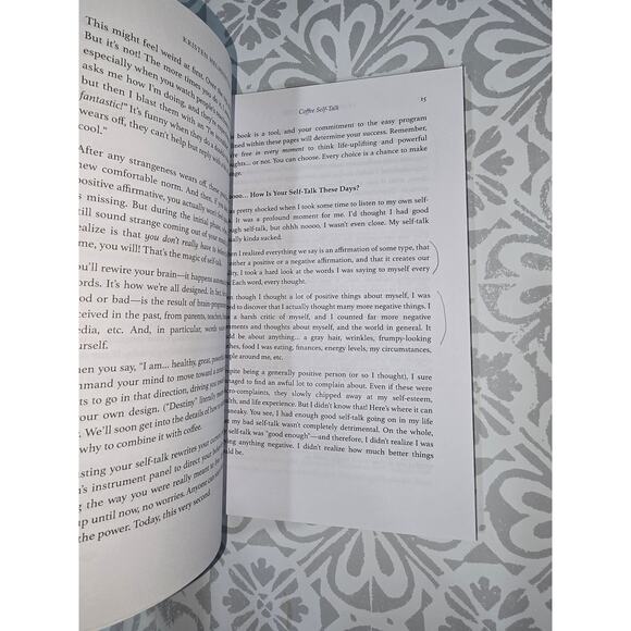 Coffee Self-Talk by Kristen Helmstetter – Self-Help Book - Picture 4 of 12